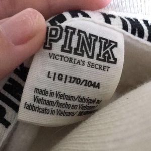 Pink pullover sweatshirt